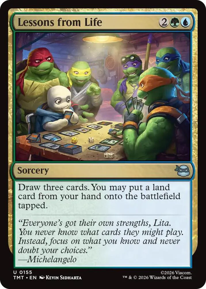 Lessons from Life 155 (Teenage Mutant Ninja Turtles) - Foil