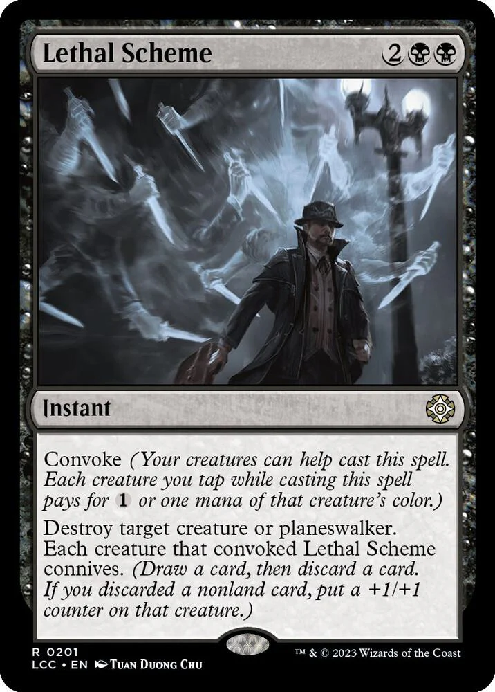 Lethal Scheme 201/370 (Commander: The Lost Caverns of Ixalan)
