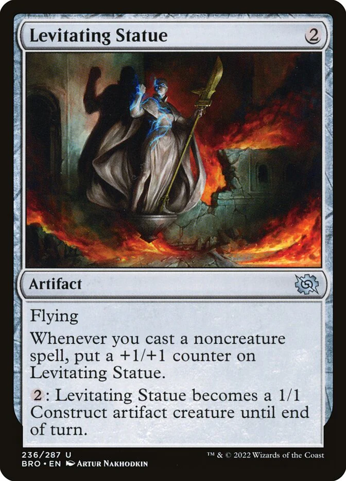 Levitating Statue 236/287 (The Brothers' War)