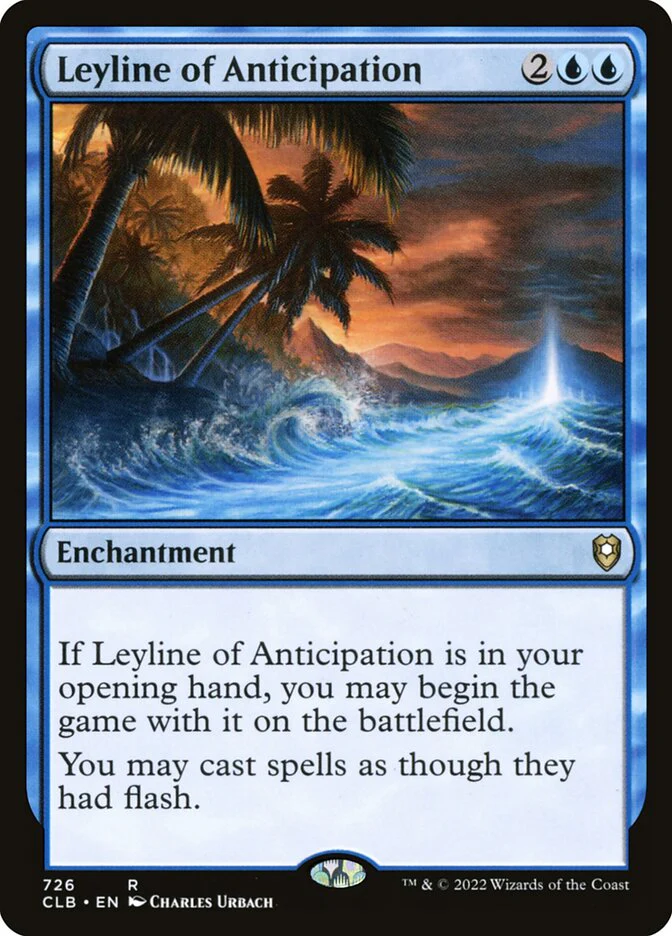 Leyline of Anticipation 726 (Commander Legends: Battle for Baldur's Gate)