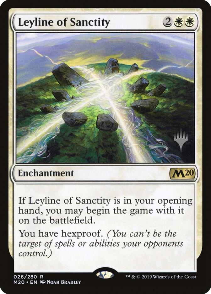 Leyline of Sanctity 26p/144 (Promo Pack: Core Set 2020)