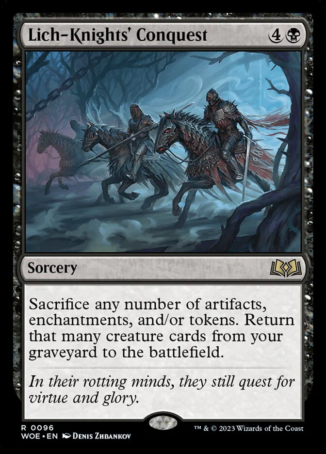 Lich-Knights' Conquest 96/276 (Wilds of Eldraine)