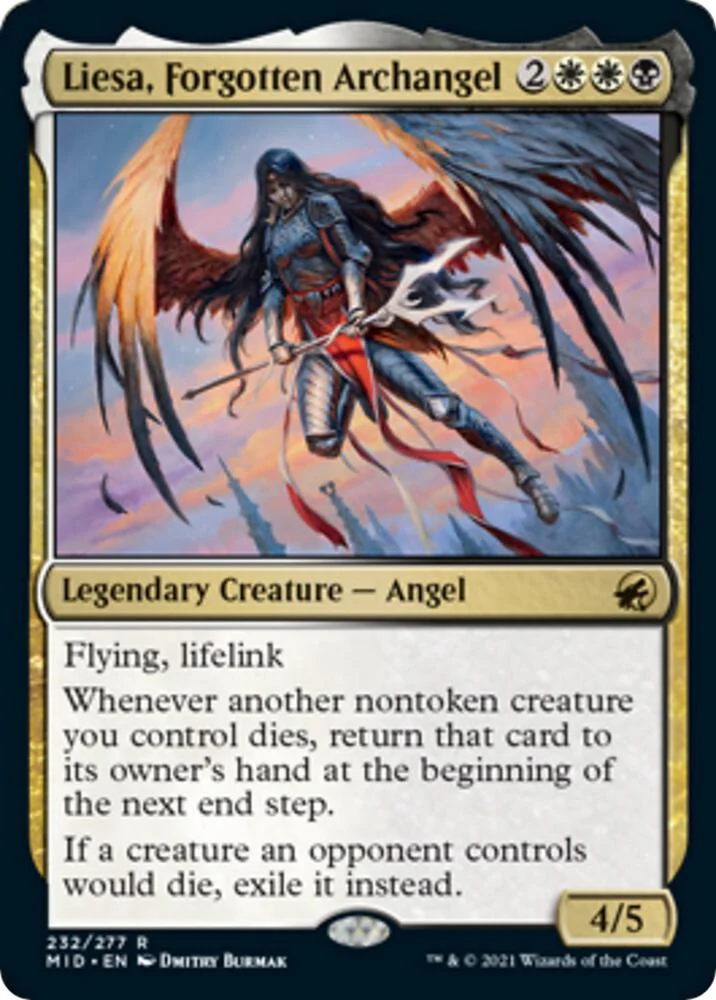 Liesa Forgotten Archangel 232/277 (Innistrad: Midnight Hunt)