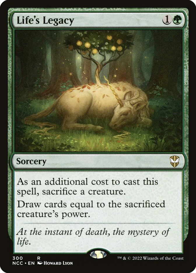 Life's Legacy 300/93 (Commander: Streets of New Capenna)