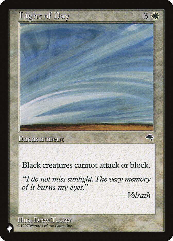 Light of Day TMP-27/5075 (The List Reprints)