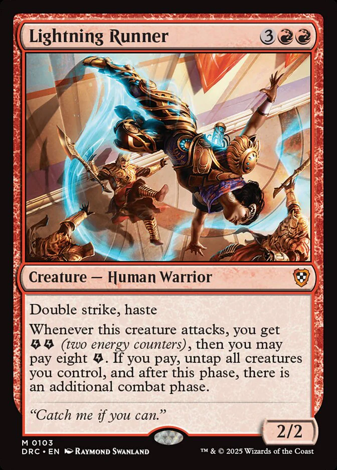 Lightning Runner 103/187 (Commander: Aetherdrift)
