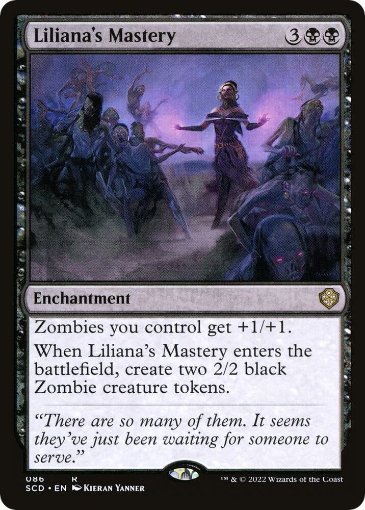 Liliana's Mastery 86/352 (Starter Commander Decks)
