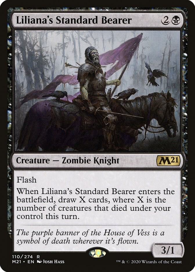 Liliana's Standard Bearer 110/274 (Core Set 2021)