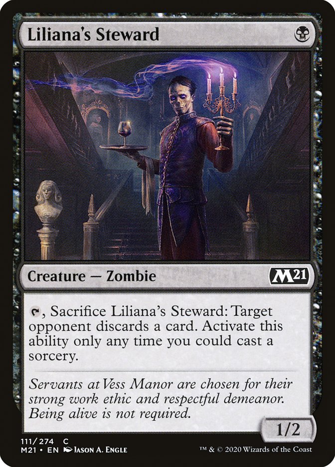 Liliana's Steward 111/274 (Core Set 2021)