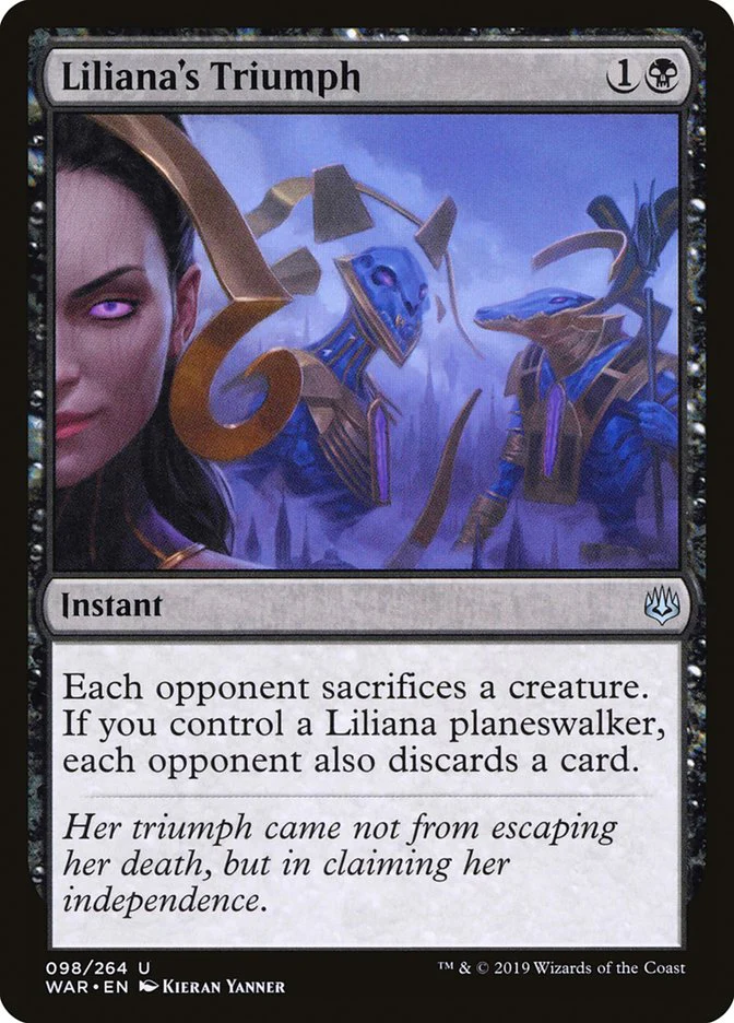 Liliana's Triumph 98/264 (War of the Spark)  - Foil