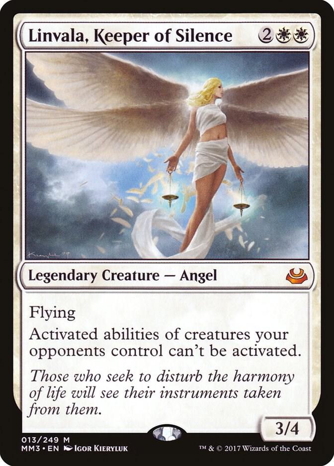 Linvala, Keeper of Silence 13/249 (Modern Masters 2017)