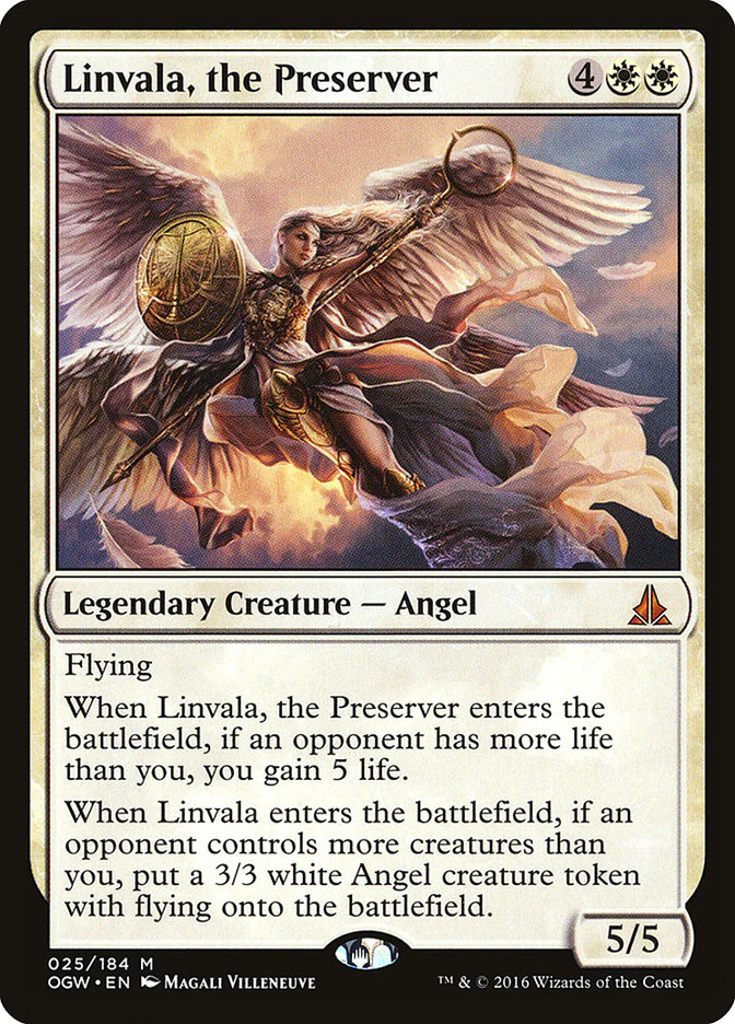 Linvala, the Preserver 25/184 (Oath of the Gatewatch)