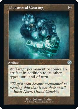 Liquimetal Coating 28 (The Brothers' War: Retro Frame Artifacts)