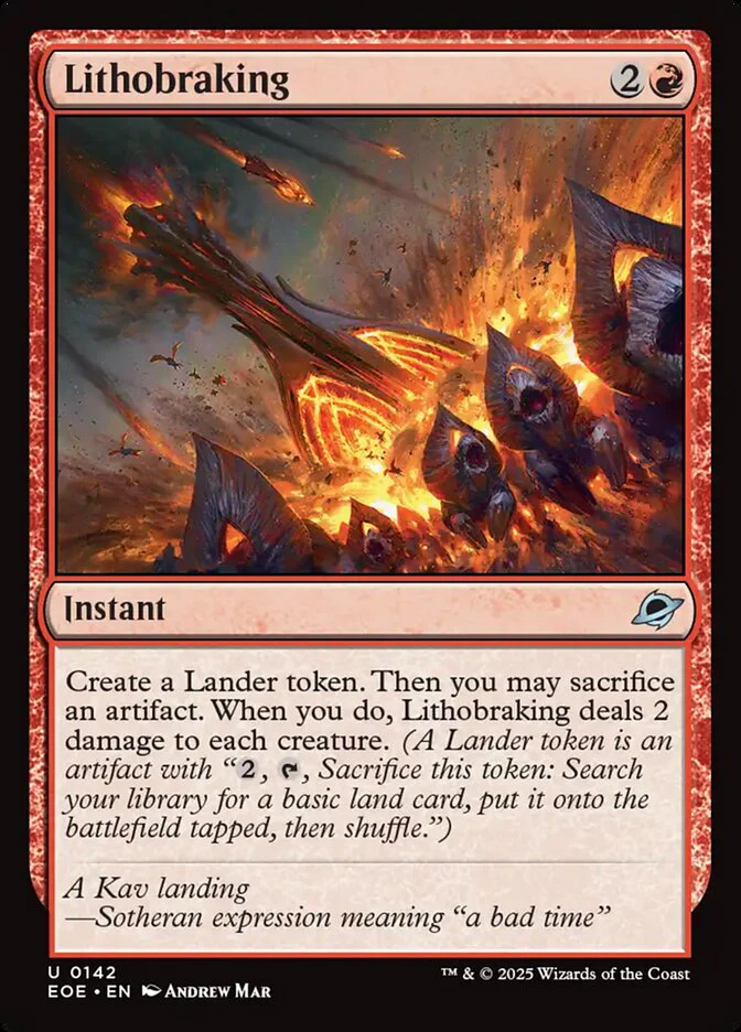 Lithobraking 142/276 (Edge of Eternities)
