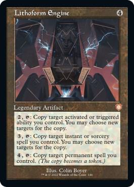 Lithoform Engine Retro Frame 146/40 (Commander: The Brothers' War)