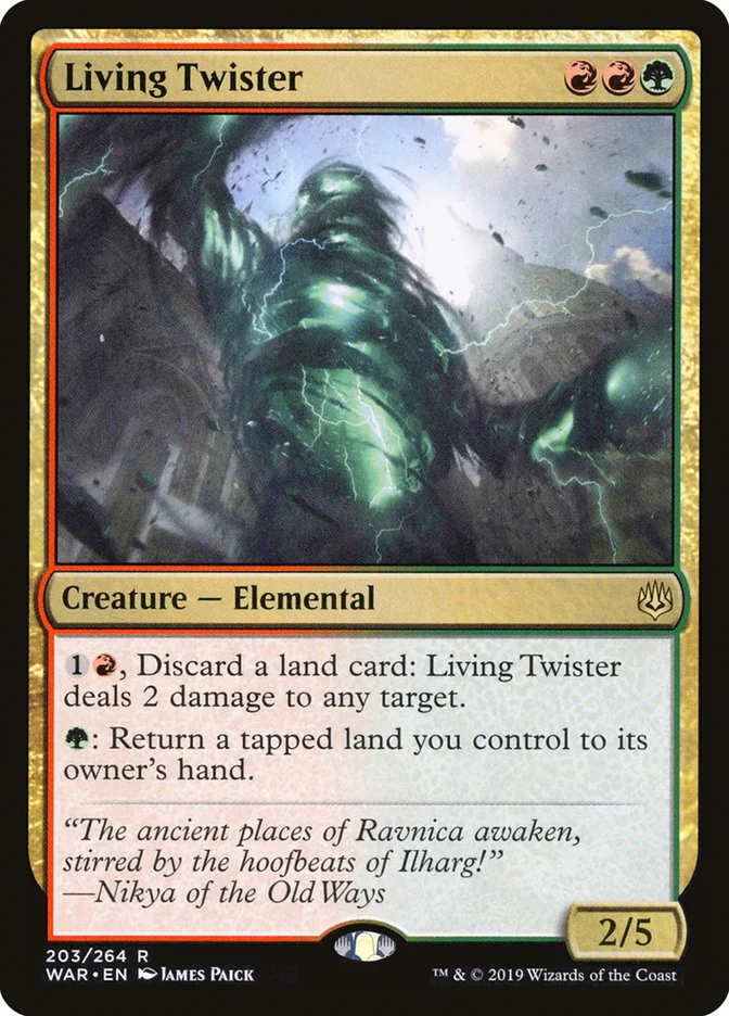 Living Twister 203/264 (War of the Spark) - Foil