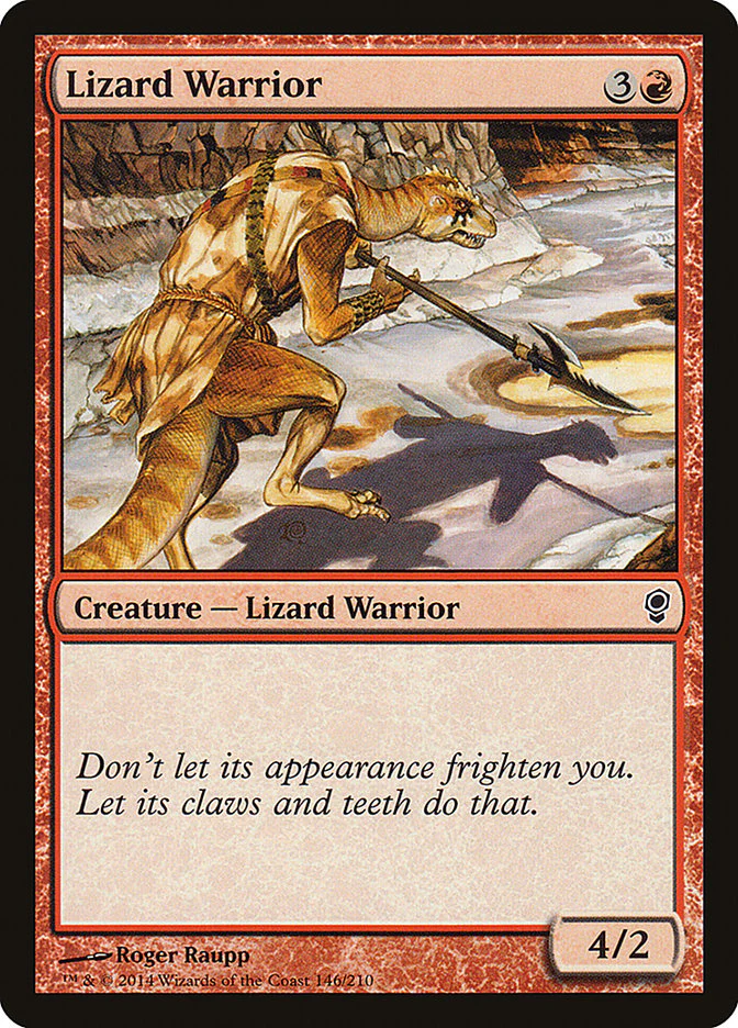 Lizard Warrior 146/210 (Conspiracy)