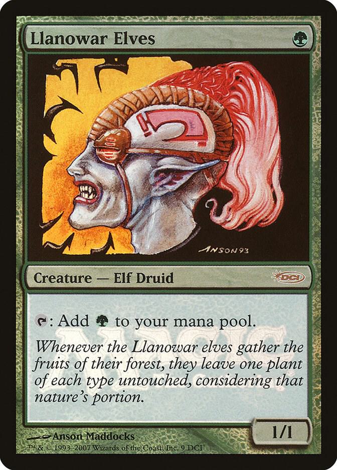 Llanowar Elves 9 (WPN & Gateway Promos)  - Foil