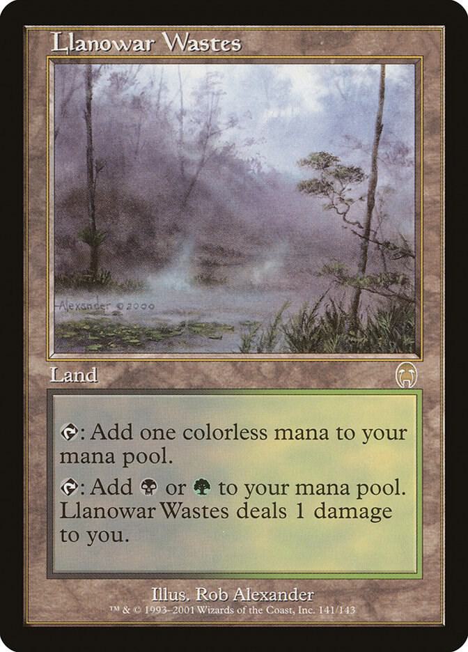 Llanowar Wastes 141/143 (Apocalypse)