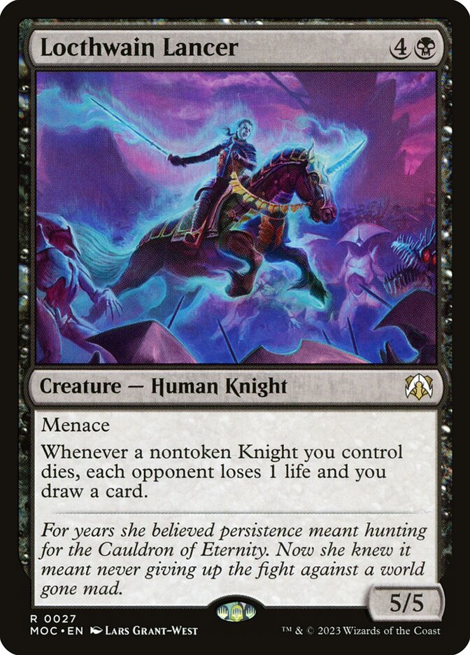 Locthwain Lancer 27/444 (Commander: March of the Machine)