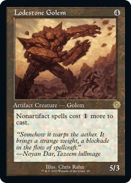 Lodestone Golem 29/63 (The Brothers' War: Retro Frame Artifacts)  - Foil