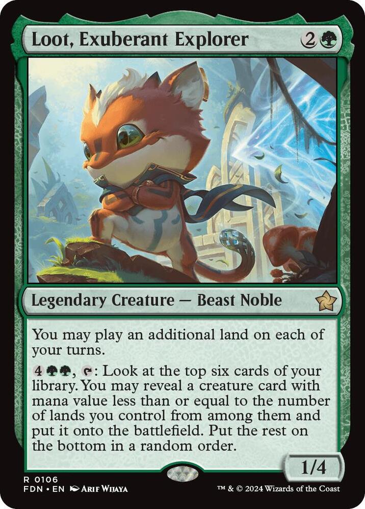 Loot, Exuberant Explorer 106 (Foundations)