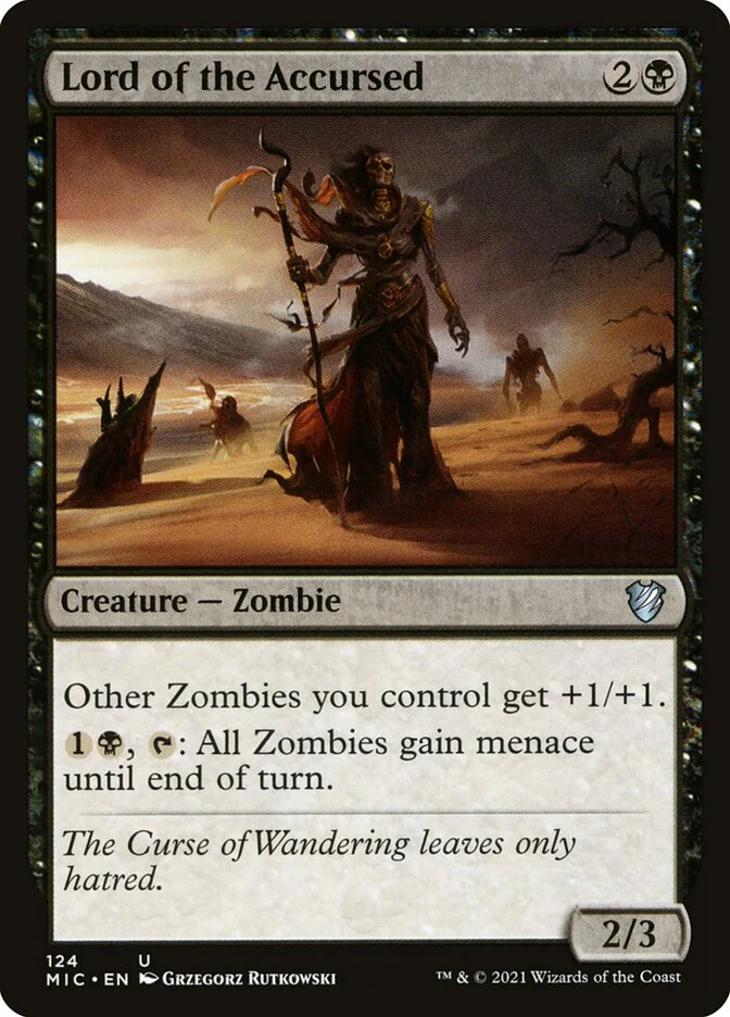 Lord of the Accursed 124/38 (Commander: Innistrad: Midnight Hunt)