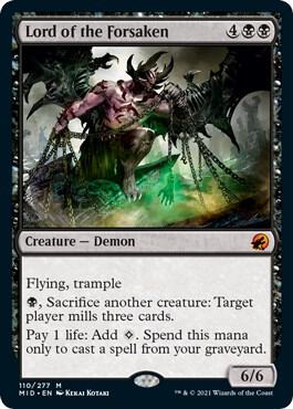 Lord of the Forsaken 110/277 (Innistrad: Midnight Hunt)