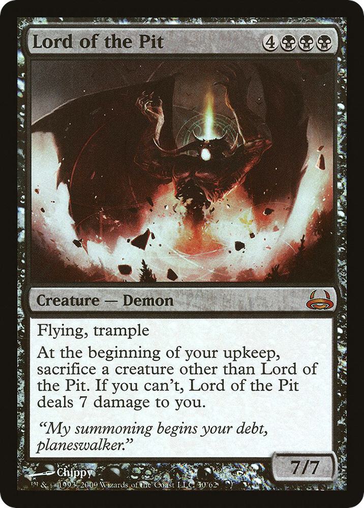 Lord of the Pit 30/62 (Duel Decks: Divine vs. Demonic)  - Foil