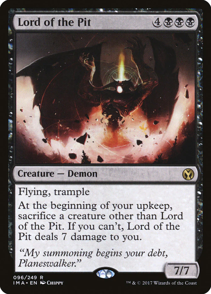 Lord of the Pit 96/249 (Iconic Masters)