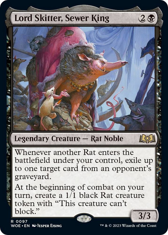 Lord Skitter, Sewer King 97/276 (Wilds of Eldraine)