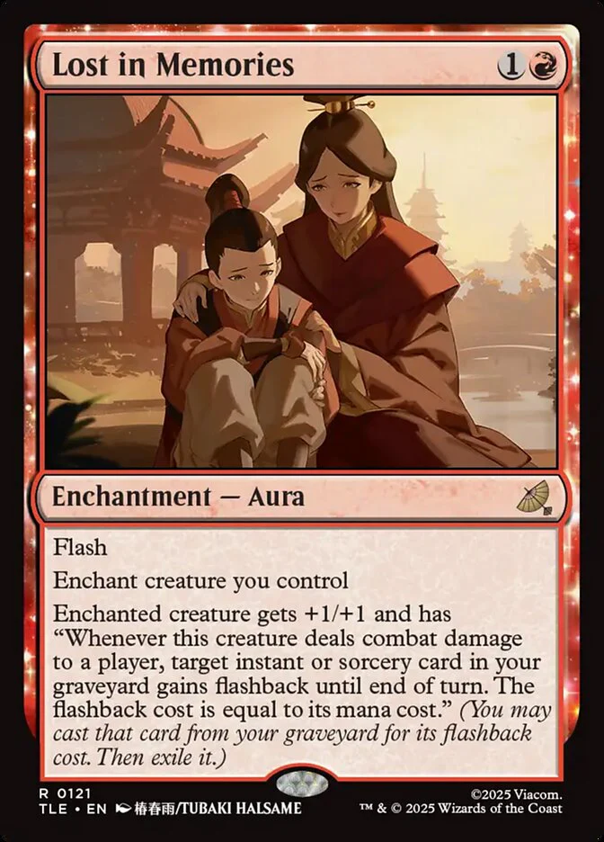 Lost in Memories 121/317 (Avatar: The Last Airbender: Eternal-Legal)  - Foil