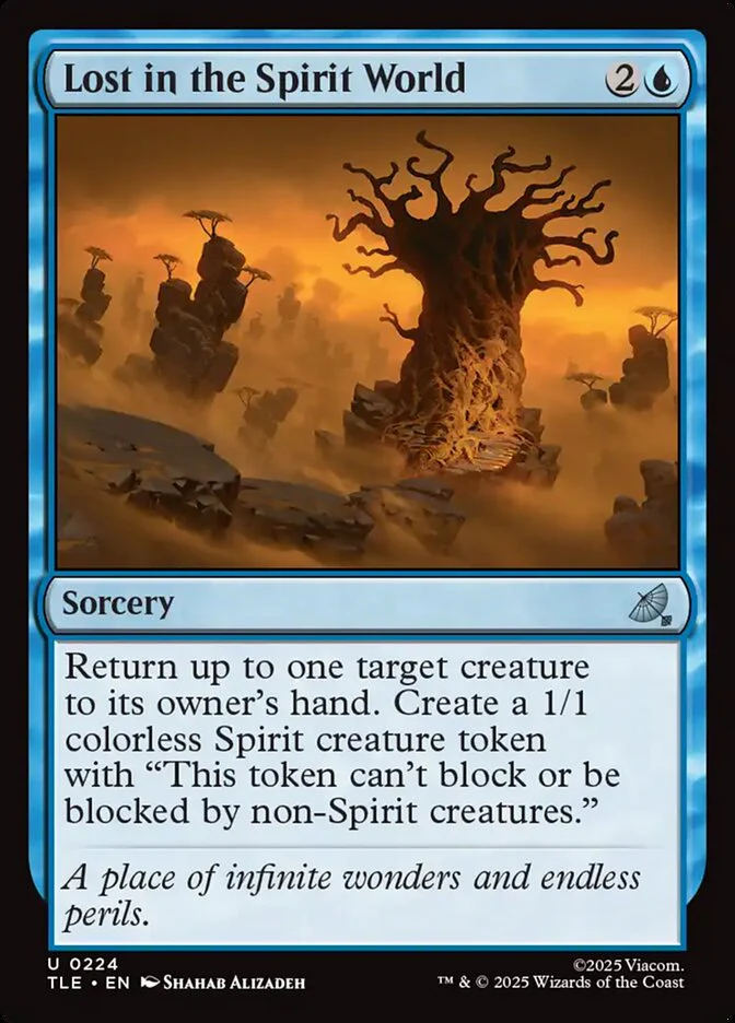 Lost in the Spirit World 224/317 (Avatar: The Last Airbender: Eternal-Legal)  - Foil