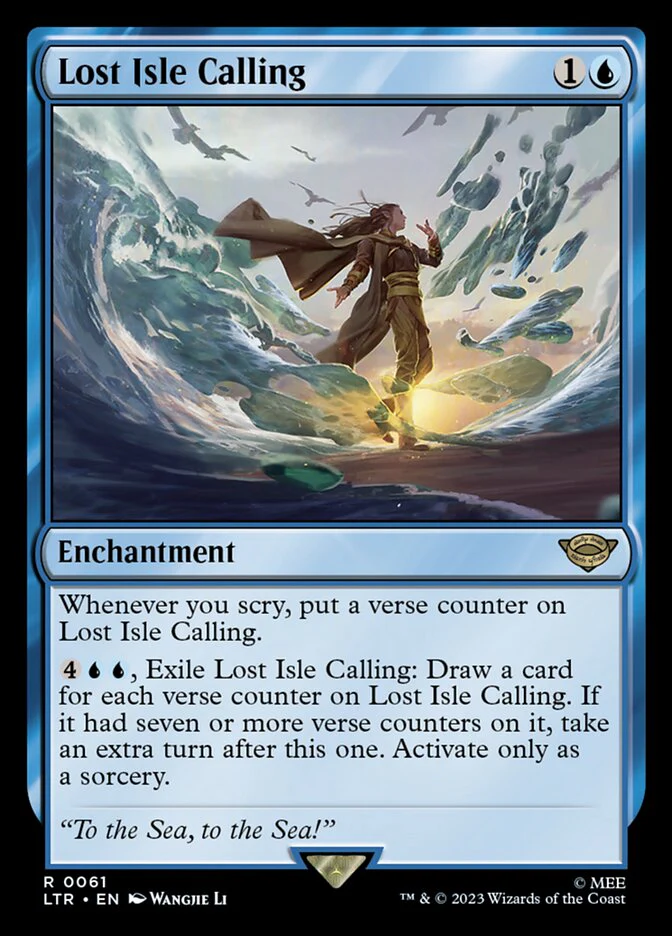 Lost Isle Calling 61/281 (Universes Beyond: The Lord of the Rings: Tales of Middle-earth)