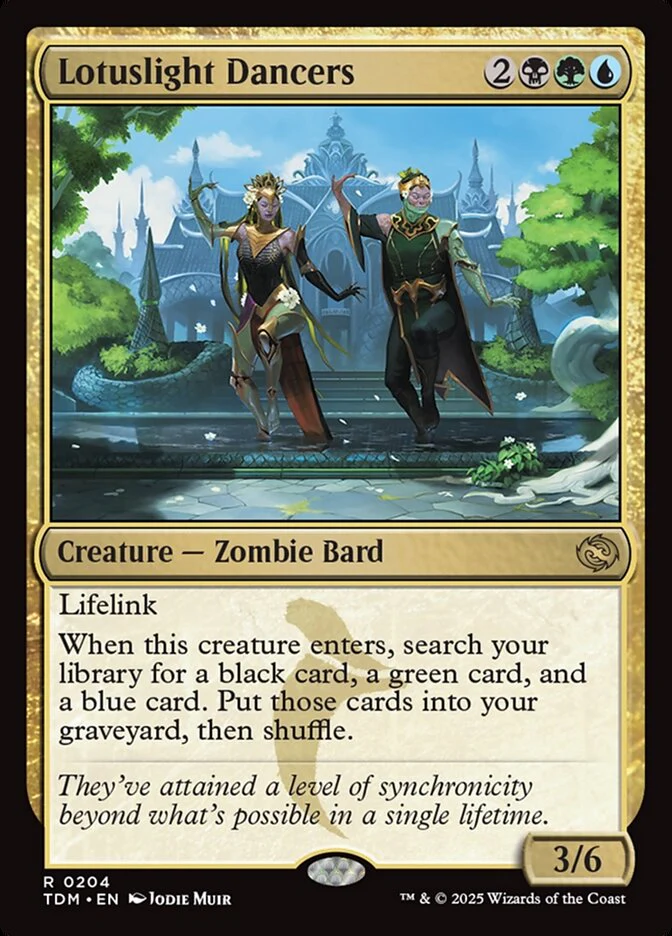 Lotuslight Dancers 204/291 (Tarkir: Dragonstorm)  - Foil