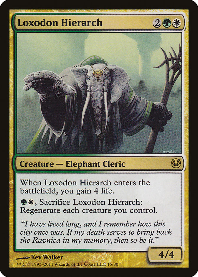 Loxodon Hierarch 15/80 (Duel Decks: Ajani vs. Nicol Bolas)