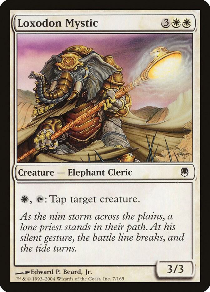 Loxodon Mystic 7/165 (Darksteel)