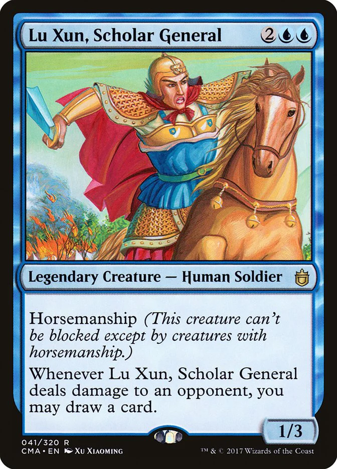 Lu Xun, Scholar General 41/320 (Commander Anthology)