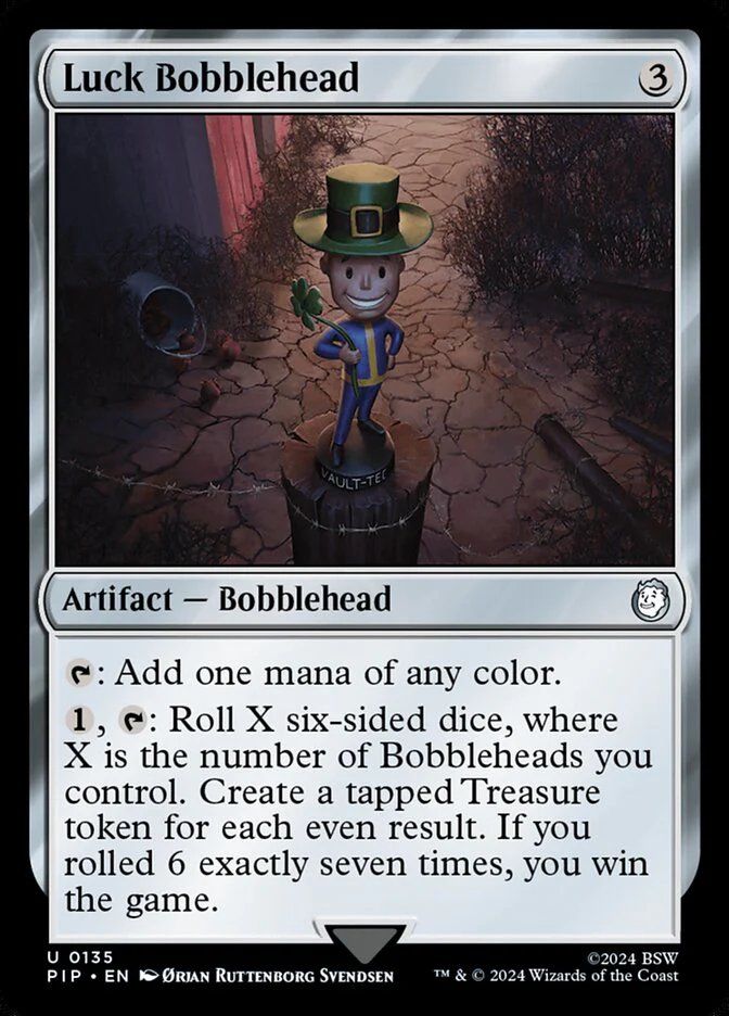Luck Bobblehead 135 (Universes Beyond: Fallout)