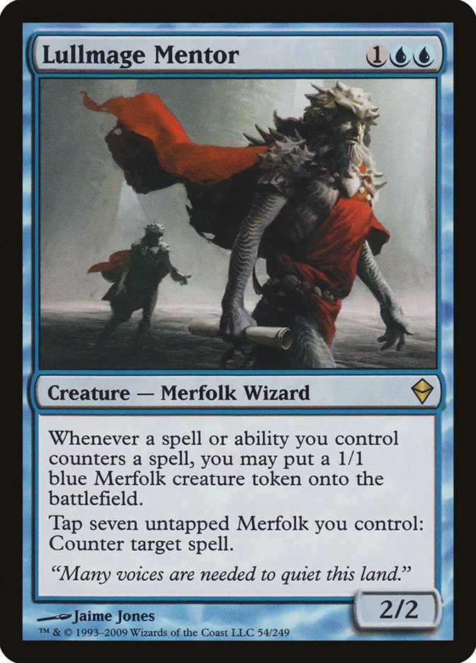 Lullmage Mentor 54/249 (Zendikar)
