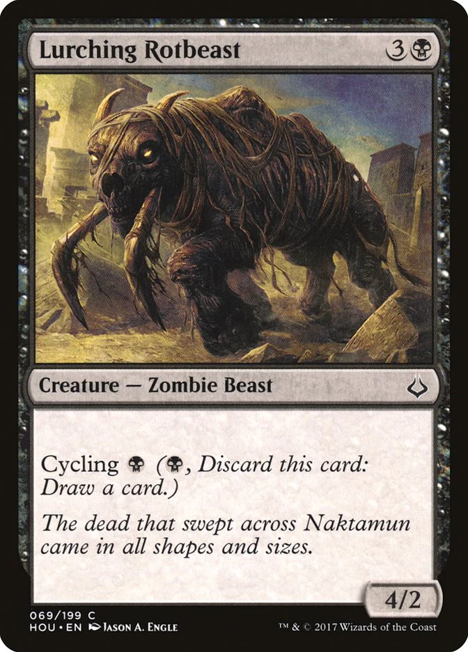 Lurching Rotbeast 69/199 (Hour of Devastation)  - Foil