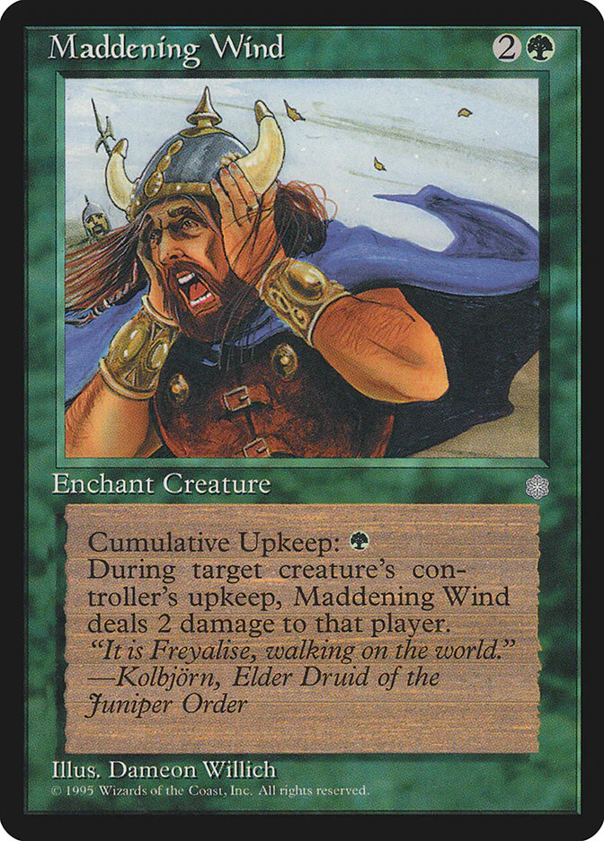 Maddening Wind 254/383 (Ice Age)