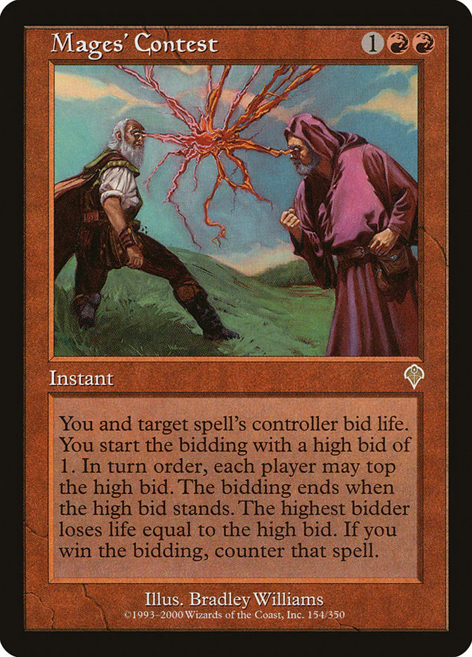 Mages' Contest 154/350 (Invasion)