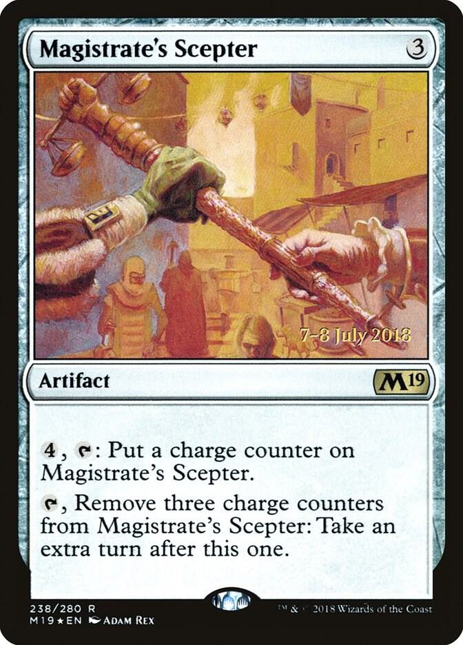 Magistrates Scepter 238s/95 (Prerelease Cards)  - Foil