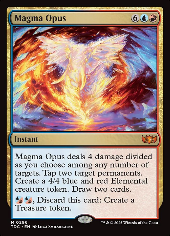 Magma Opus 296/413 (Commander: Tarkir: Dragonstorm)