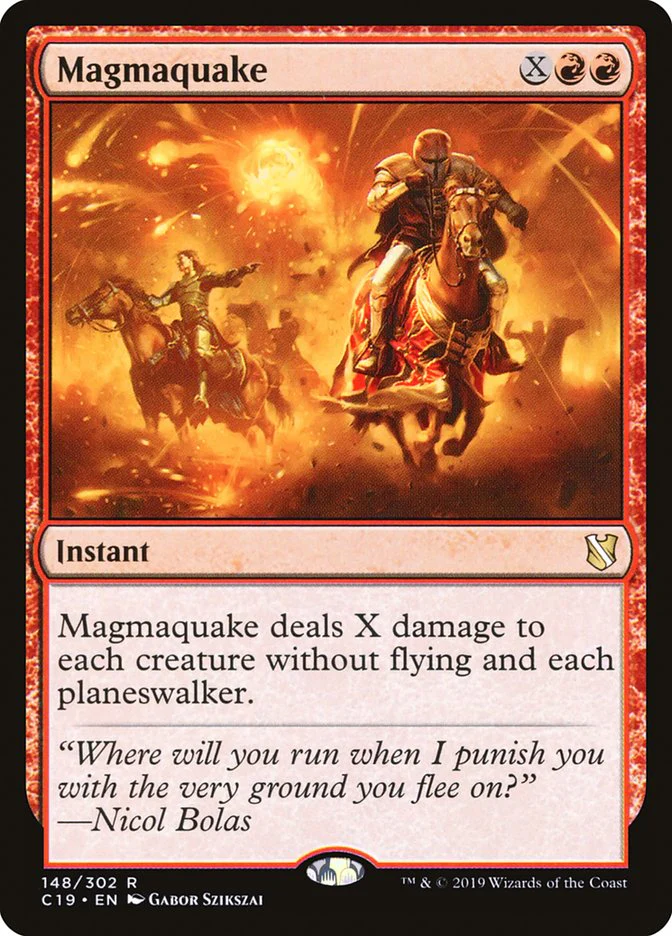 Magmaquake 148/302 (Commander 2019)