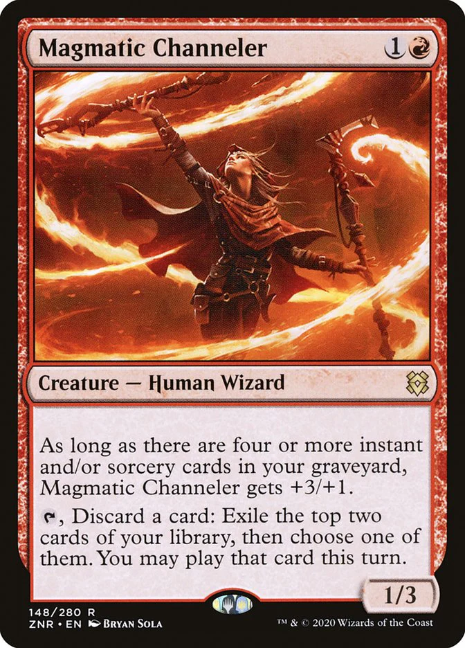 Magmatic Channeler 148/280 (Zendikar Rising)  - Foil