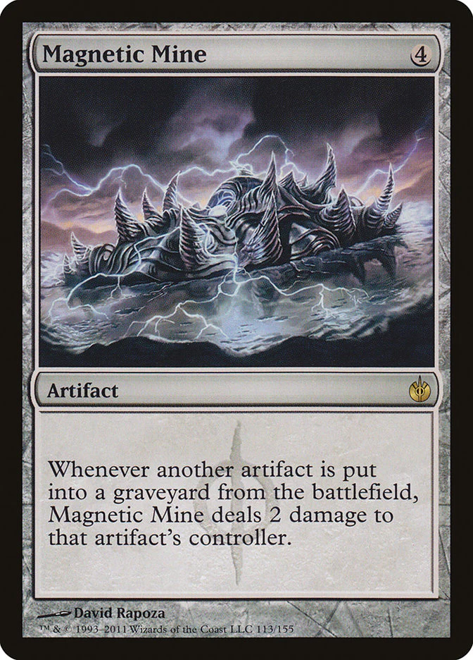 Magnetic Mine 113 (Mirrodin Besieged)