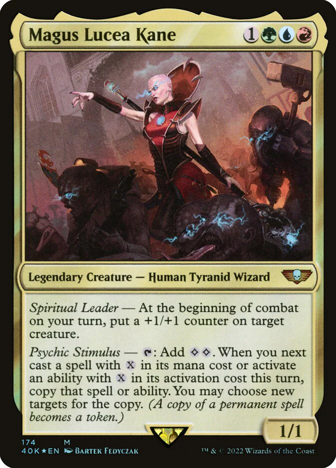 Magus Lucea Kane 174 (Universes Beyond: Warhammer 40,000) - Foil