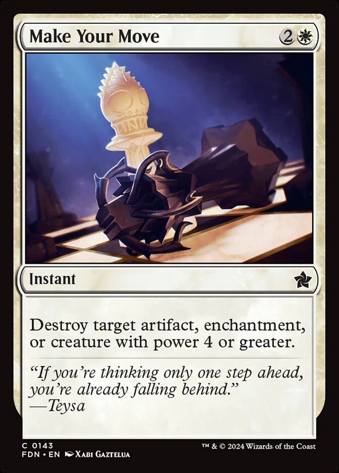 Make Your Move 143/291 (Foundations) - Foil